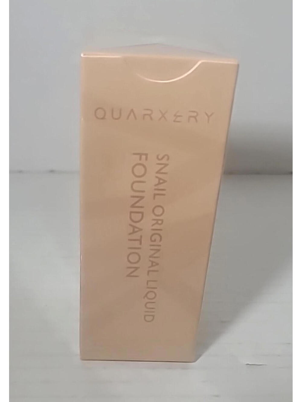 QUARXERY Snail Original Liquid Foundation Makeup #201MD Walnut New Sealed NIB